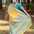 Yellow woven design zari silk blend kanjeevaram saree
