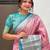 Pink woven design zari silk blend kanjeevaram saree