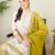 Women's faux georgette fabric zari embroidery kurtaset with dupatta