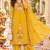 Women's faux georgette fabric thread embroidery kurta set with dupatta