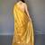 Yellow women woven design zari tissue kanjeevaram saree