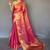 Pink zari tissue kanjeevaram saree