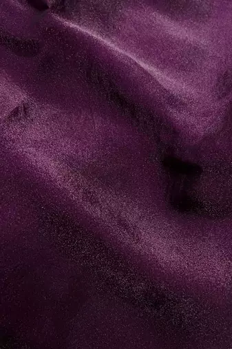 Purple poly georgette saree