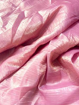 Pink tissue saree 5