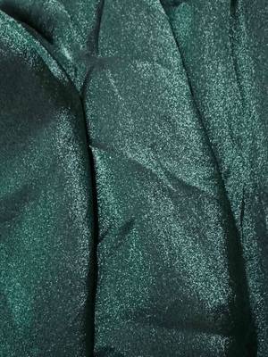 Green poly georgette saree 5