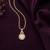 White elegant pendant chain pearl studded casual daily wear jewelry for women
