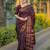 Brown woven design zari designer kanjeevaram saree