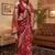 Maroon woven design zari kanjeevaram saree