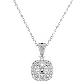 Stylish pendant chain cz crystal studded casual daily wear jewelry for women 3