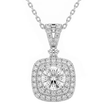 Stylish pendant chain cz crystal studded casual daily wear jewelry for women 4