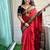 Red ethnic motifs zari kanjeevaram saree