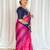 Pink ethnic motifs zari kanjeevaram saree