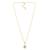 White teardrop pendant chain crystal studded casual daily wear jewelry for women