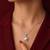 Fancy pendant chain pearl studded casual daily wear jewelry for women