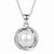 Fancy pendant chain pearl studded casual daily wear jewelry for women