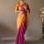 Purple ethnic motifs woven design zari patola saree