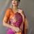 Purple ethnic motifs woven design zari patola saree