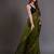 Olive  cotton saree