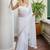 White  cotton saree