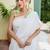 White  cotton saree