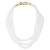 Gold plated beads studded elegant necklace fashion jewellery gift for women