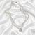 White fancy two necklace set pearl crystal studded festive casual