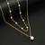 White two layer fancy necklace pearl studded festive casual wear jewelry for women