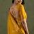 Yellow woven design zari saree