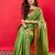 Green zari detail saree