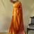 Yellow woven design zari patola saree