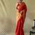 Red woven design zari patola saree
