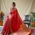 Red woven design zari patola saree
