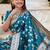 Blue woven design zari kanjeevaram saree