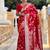 Red woven design zari kanjeevaram saree
