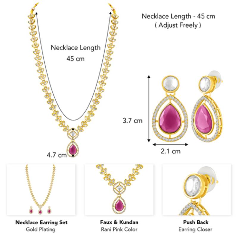Women's necklace earrings set contemporary jewelry for women