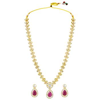 Women's necklace earrings set contemporary jewelry for women 5