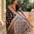 Black woven design zari kanjeevaram saree
