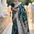 Green woven design zari kanjeevaram saree