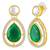 Women's necklace earrings set contemporary jewelry for women