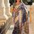 Grey woven design zari kanjeevaram saree