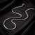 Fancy snake link chain stainless steel stylish casual design jewelry for men