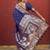 Blue woven design zari kanjeevaram saree