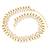 Gold-Plated Kundan and Beaded Ethnic Kamarbandh Belly Chain for Women
