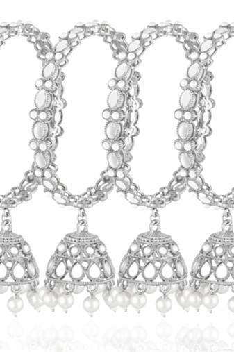 Latkan bangles ethnic jewelry for women (size - 2.6 inch, set of 4)