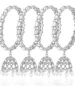 Latkan bangles ethnic jewelry for women (size - 2.6 inch, set of 4)