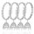 Latkan bangles ethnic jewelry for women (size - 2.6 inch, set of 4)