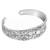 Engraved cuff bracelet for women