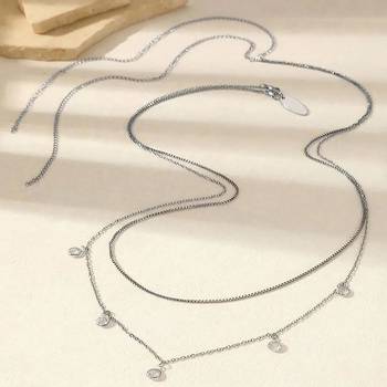 Stylish 2 layer belly chain kamarband crystals studded festive occasion jewelry for women 2