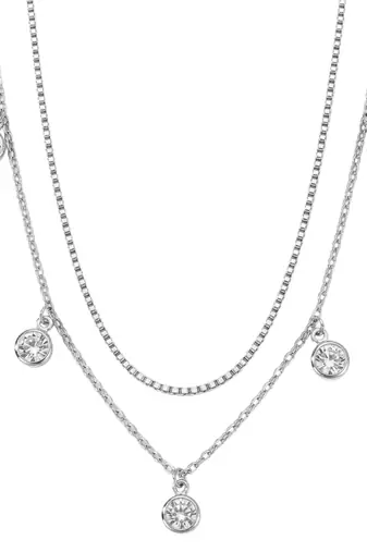Stylish 2 layer belly chain kamarband crystals studded festive occasion jewelry for women