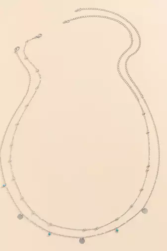 Stylish 2 layer belly chain kamarband beads studded festive occasion jewelry for women
